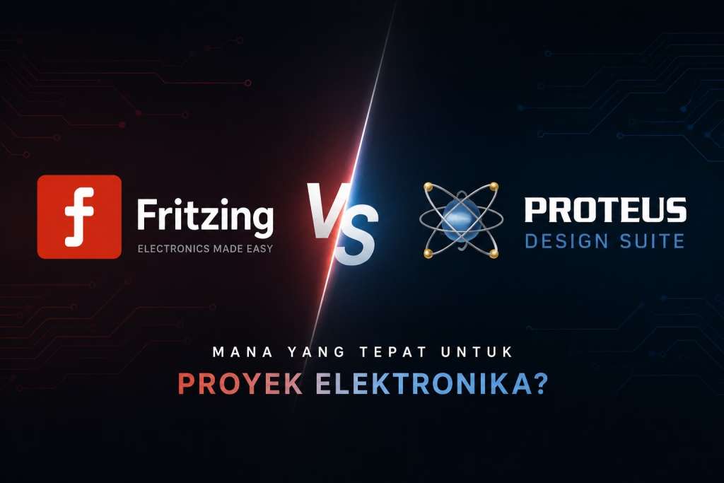 Fritzing vs Proteus: Mana yang Tepat untuk Proyek Elektronika?