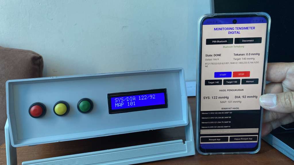 Pengembangan Tensimeter Digital Berbasis IoT