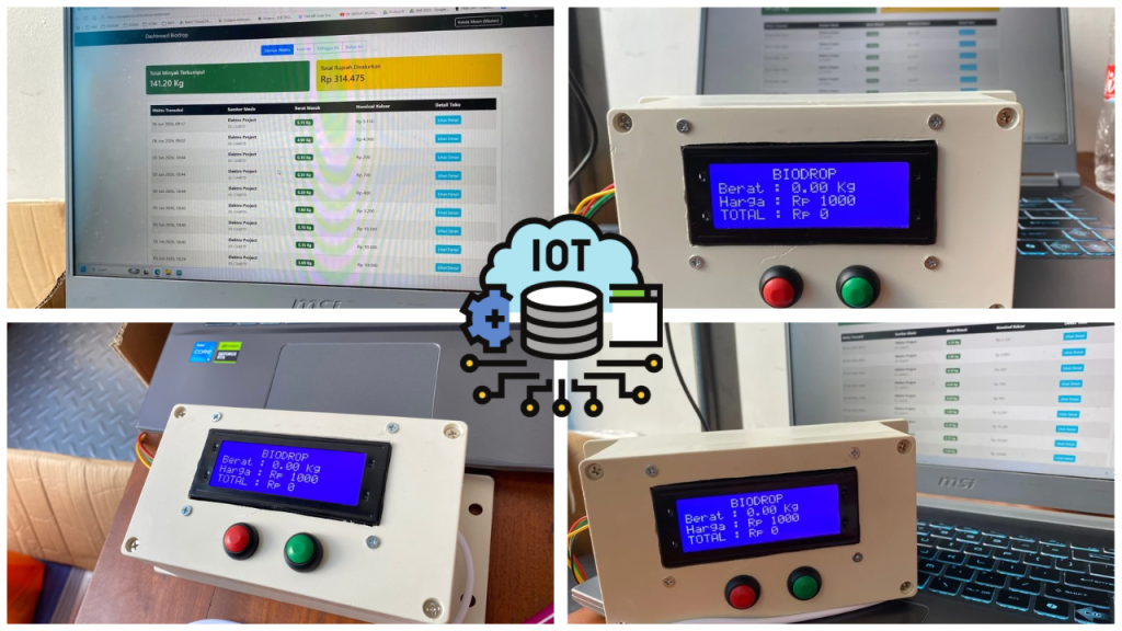 Sistem IoT Biodrop PT Biosirkular