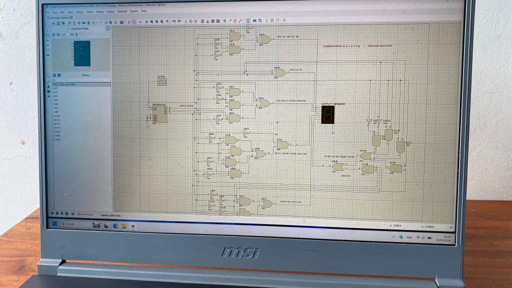 DESAIN SKEMATIK PROTEUS